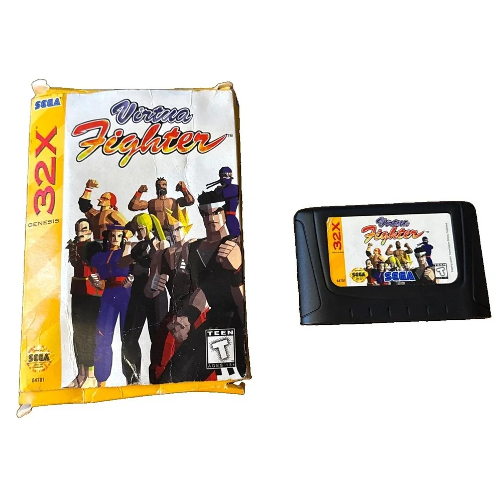 Virtua Fighter (Sega Genesis 32X, 1995) Box No Manual